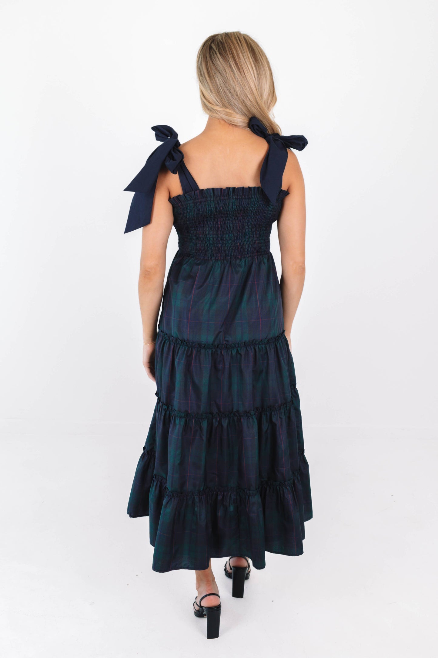 The Katrina Tie Strap Midi Dress - FINAL SALE