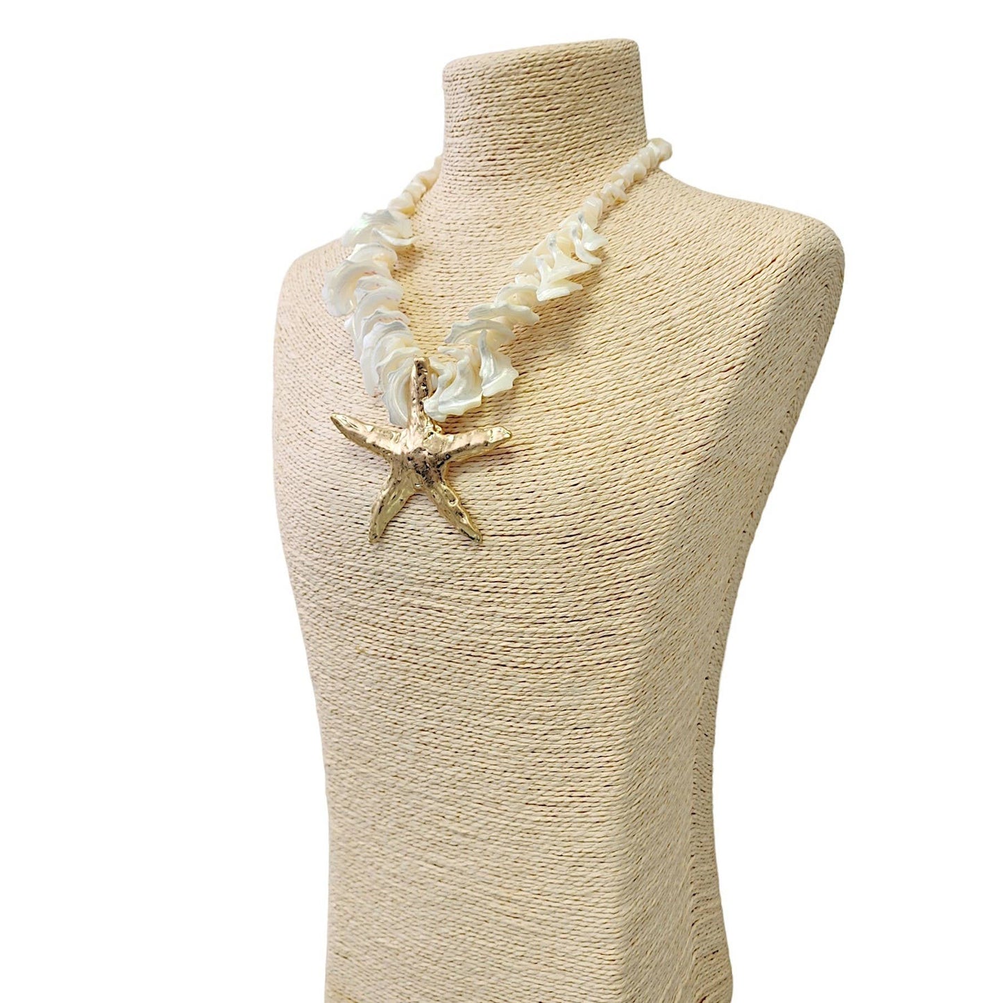 Ivory Star Shell necklace