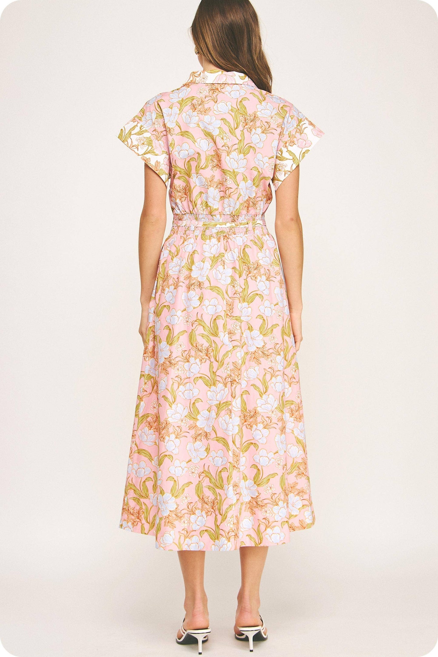Harper Floral Midi Dress