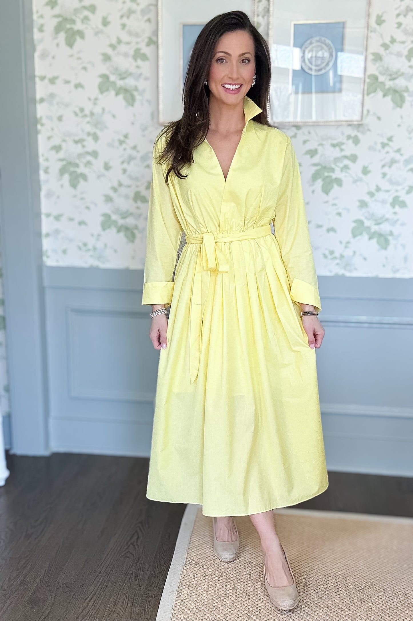 The May Collard Shirt Dress