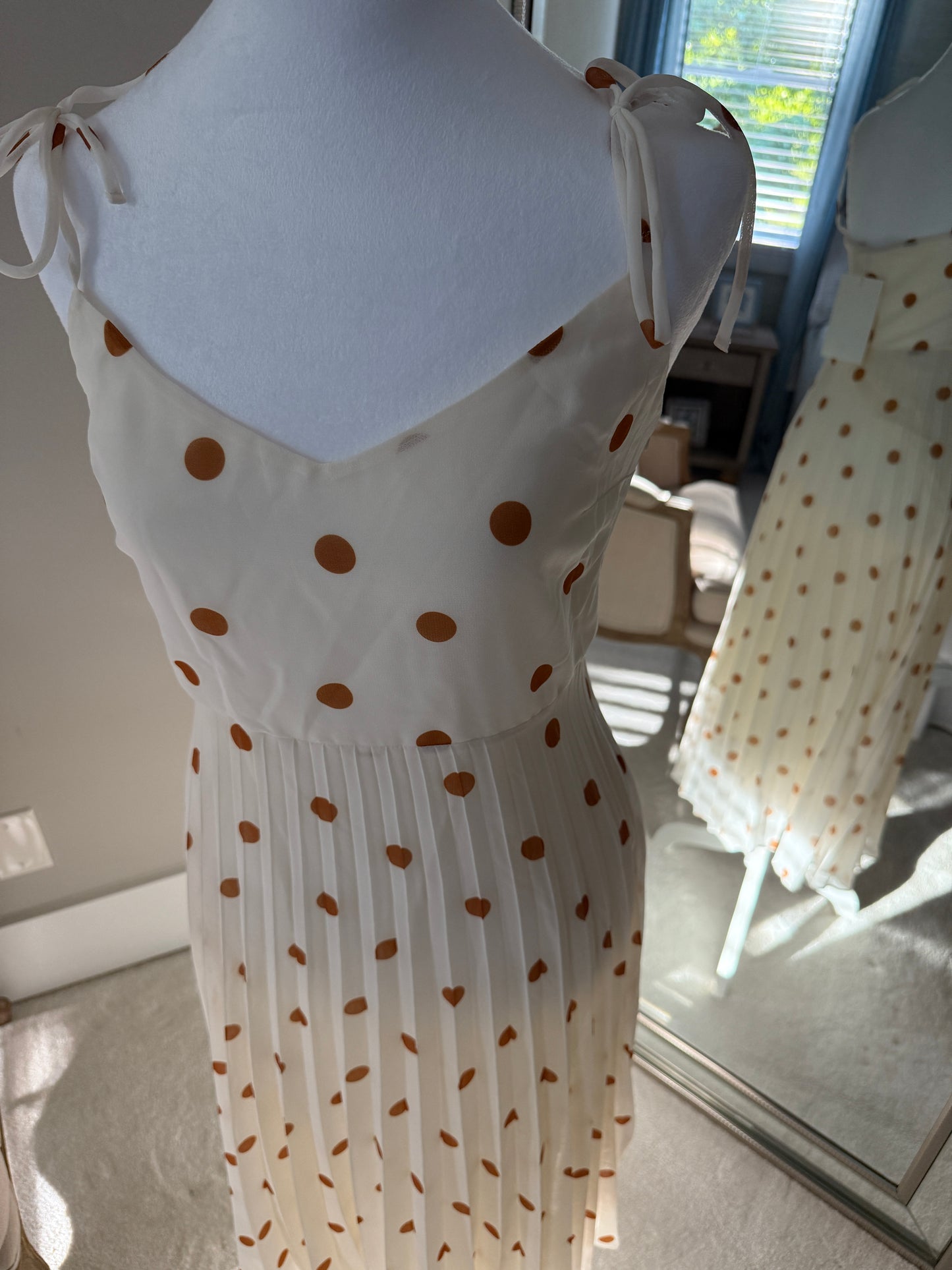 Polka Dot Tie Dress - FINAL SALE