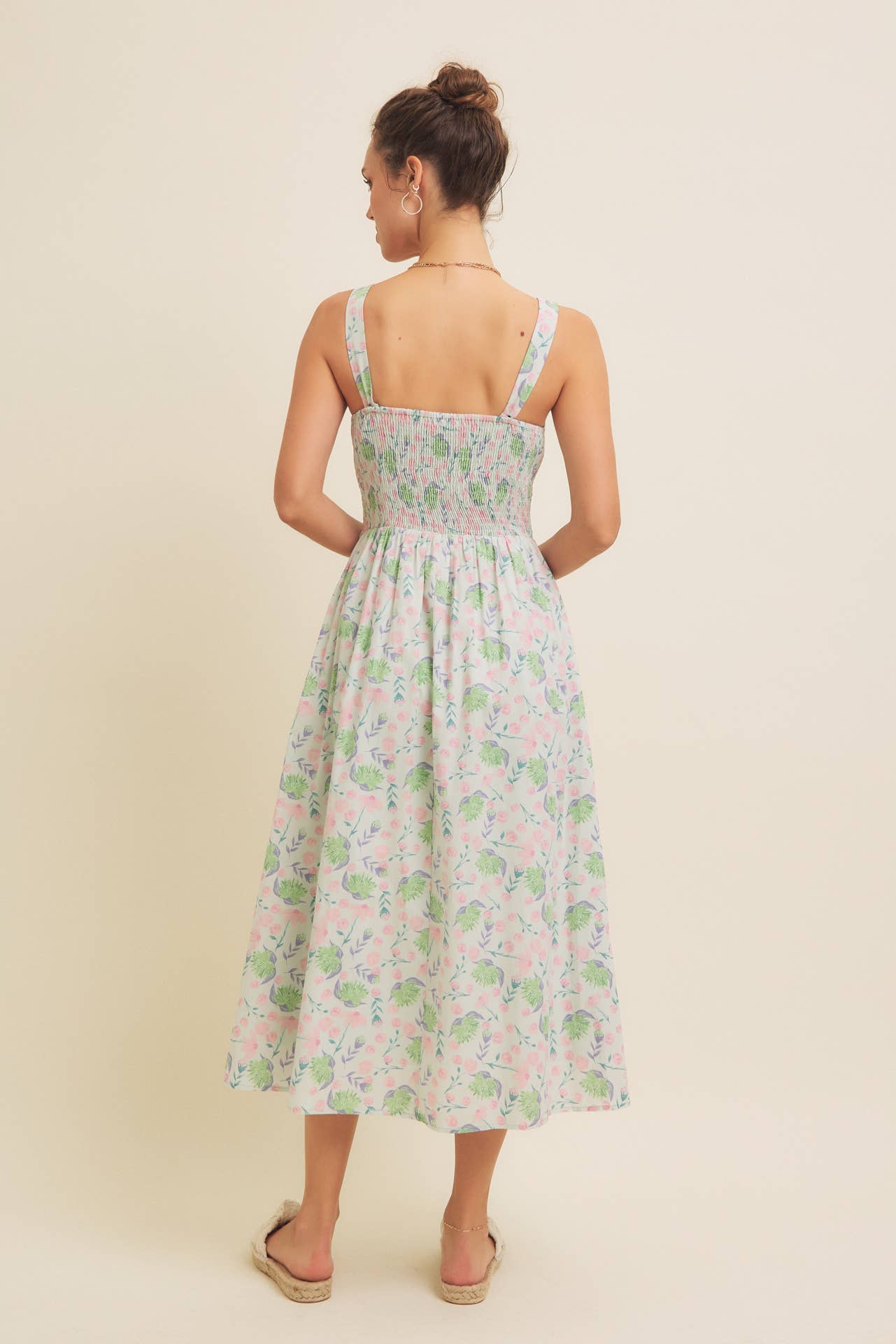 The Delilah Floral Midi Dress - FINAL SALE