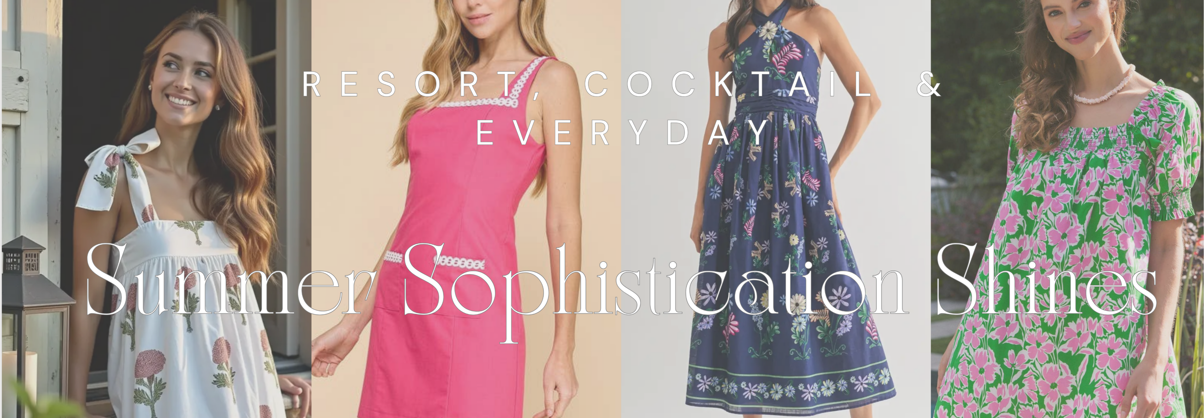 boutique for women wearing classic everyday style summer sophistication.