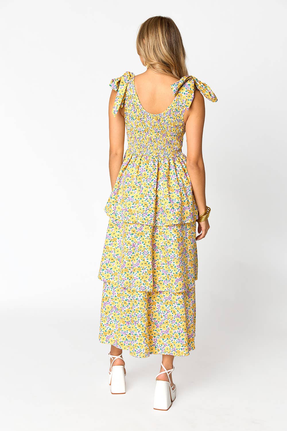 The Daisy tiered floral maxi dress- FINAL SALE