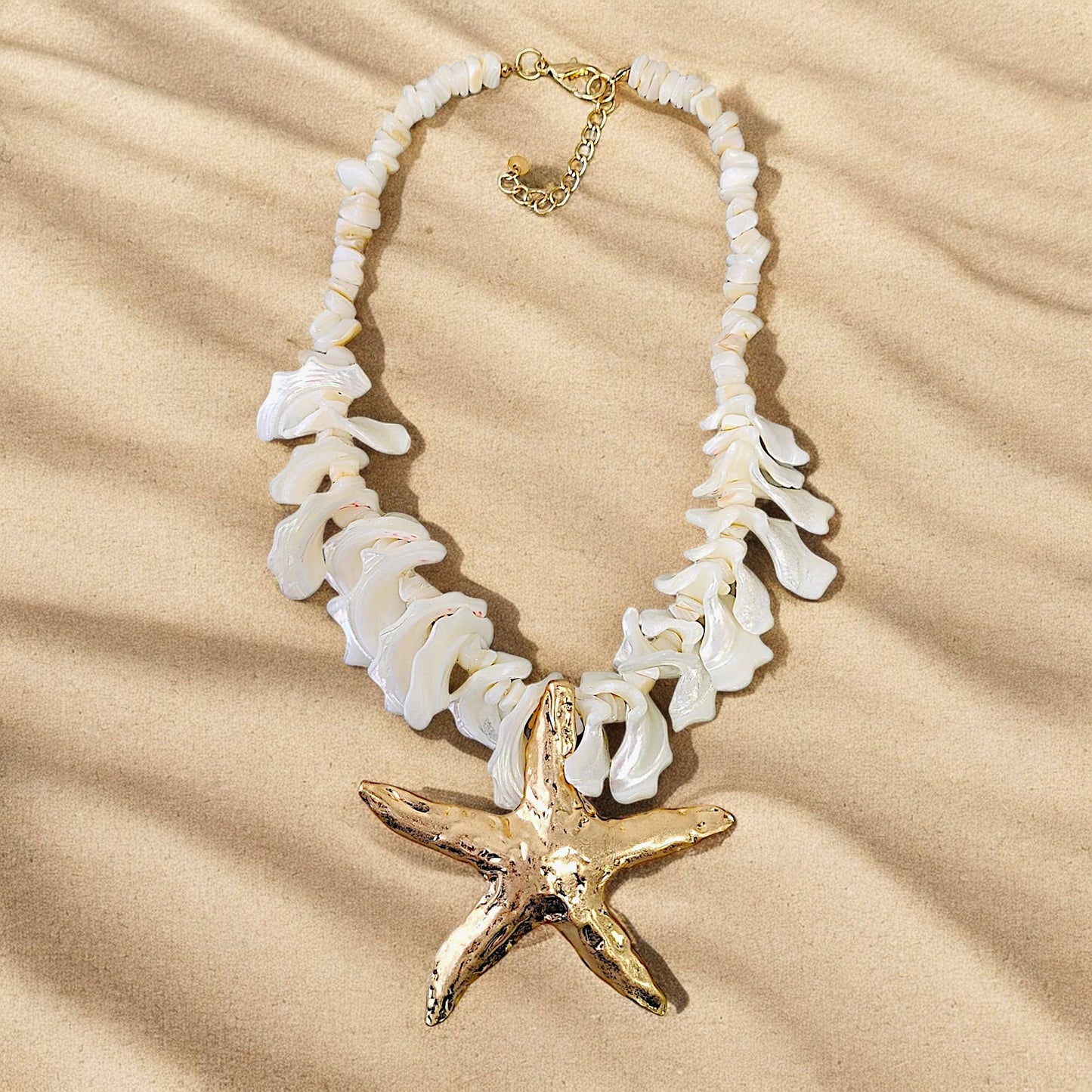 Ivory Star Shell necklace