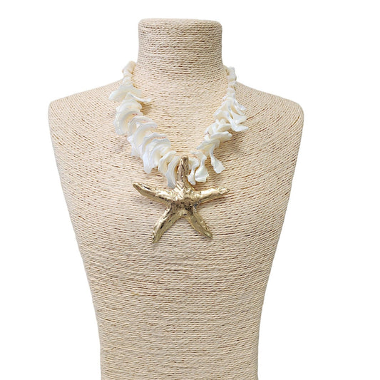 Ivory Star Shell necklace