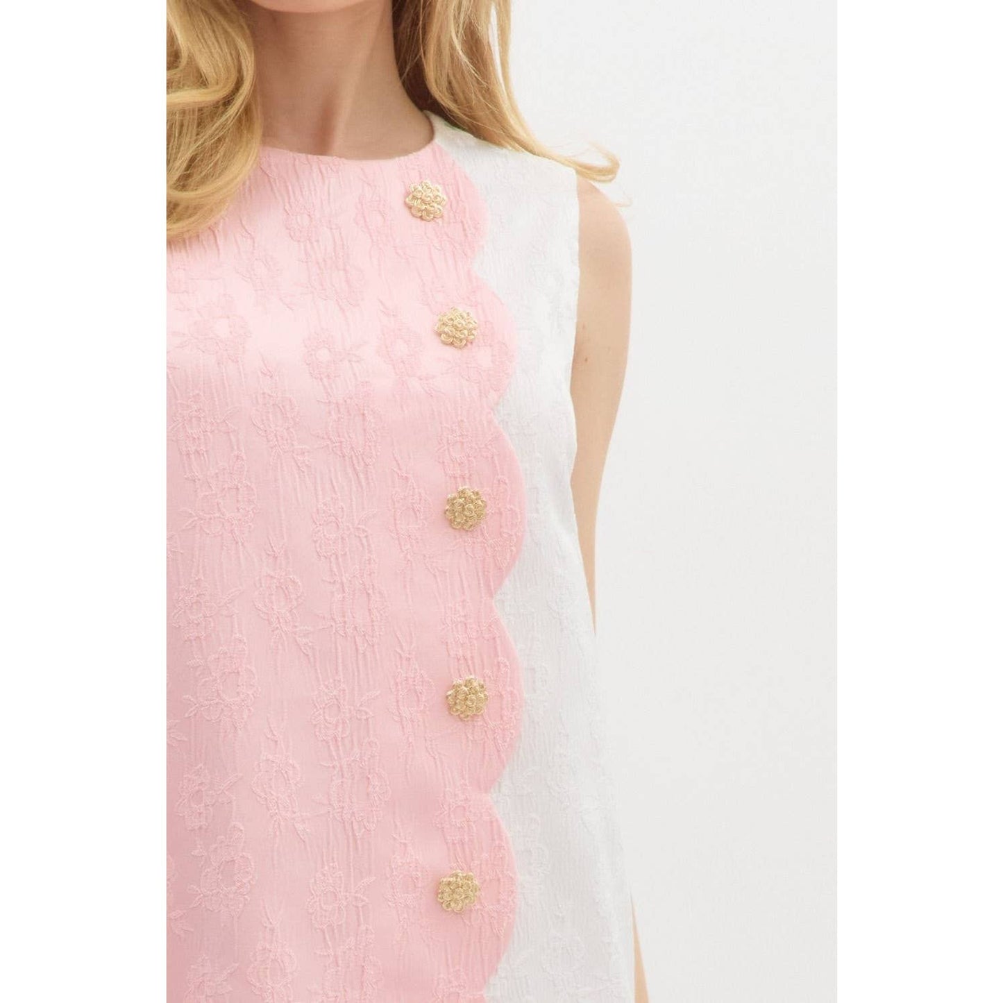 The Milly floral jacquard shift dress - FINAL SALE