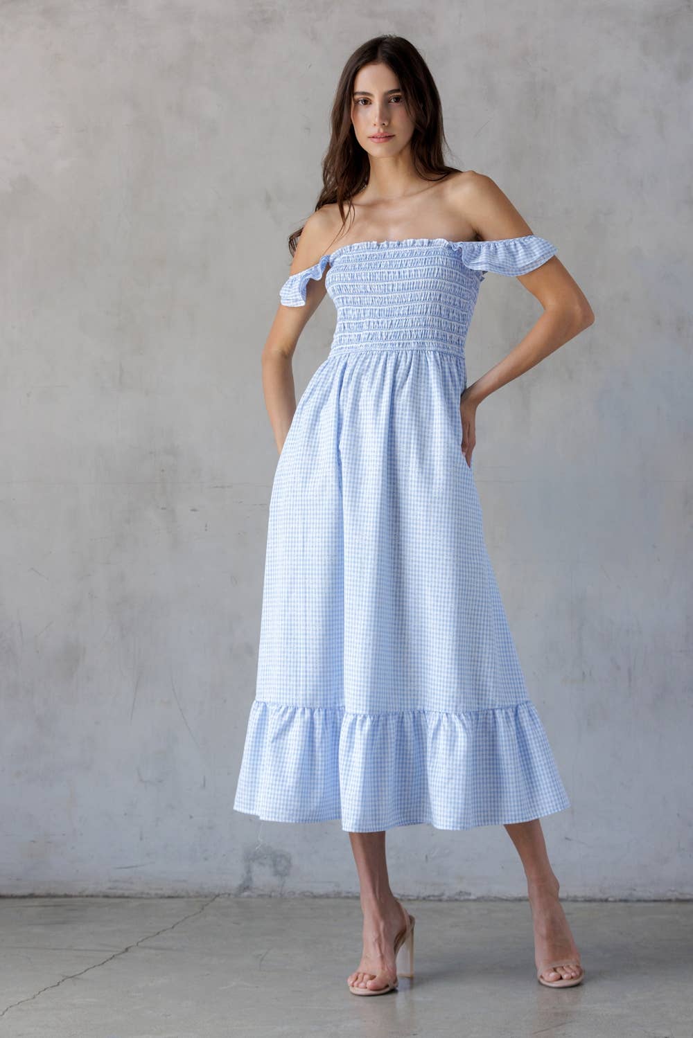 The Ellabeth Gingham Dress