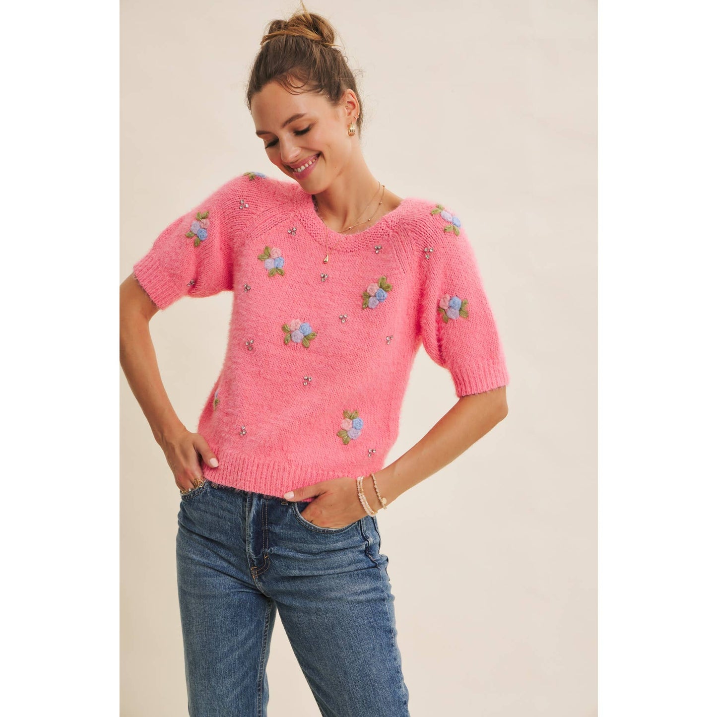 The Ophelia Embroidered Sweater