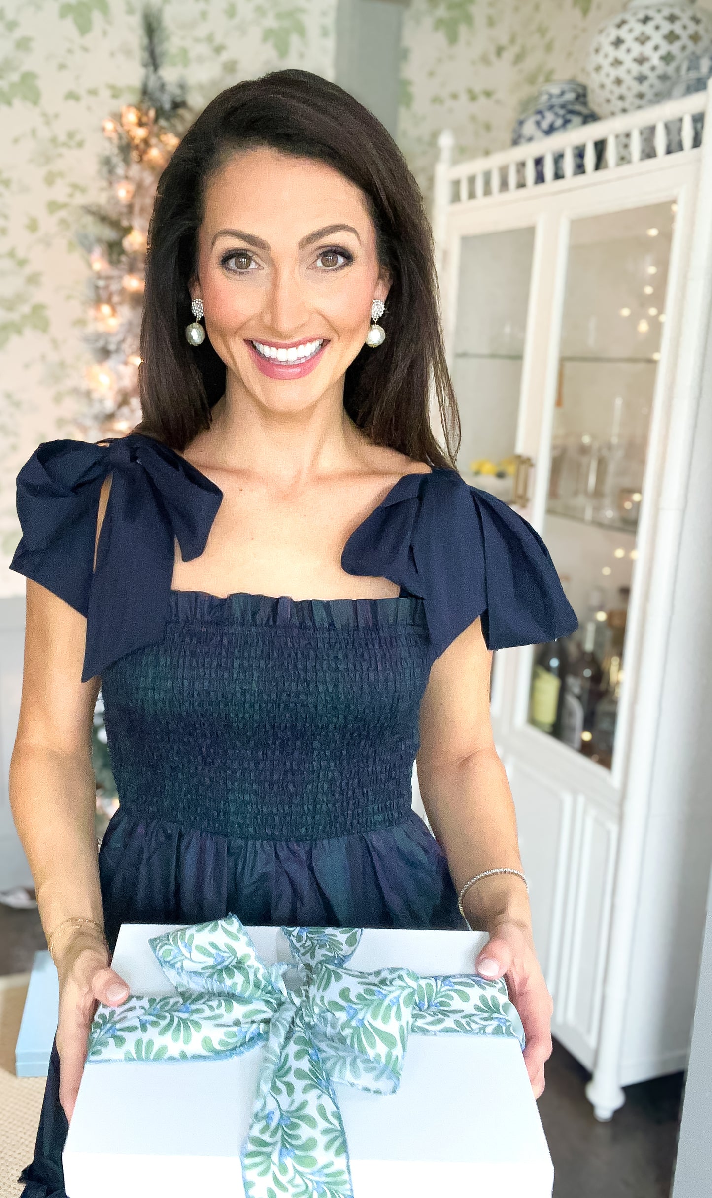 The Katrina Tie Strap Midi Dress - FINAL SALE