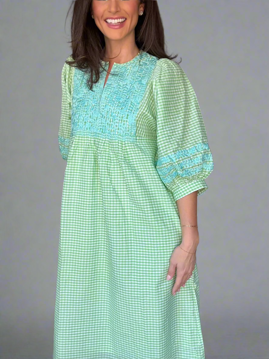 cooper st green dress NWT Cooper St. Fern Frill Midi Dress Green Womens 8