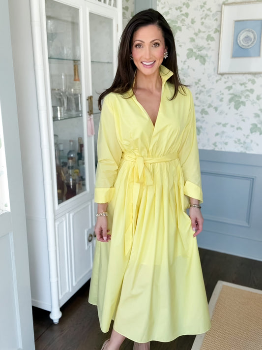 The May Collard Shirt Dress