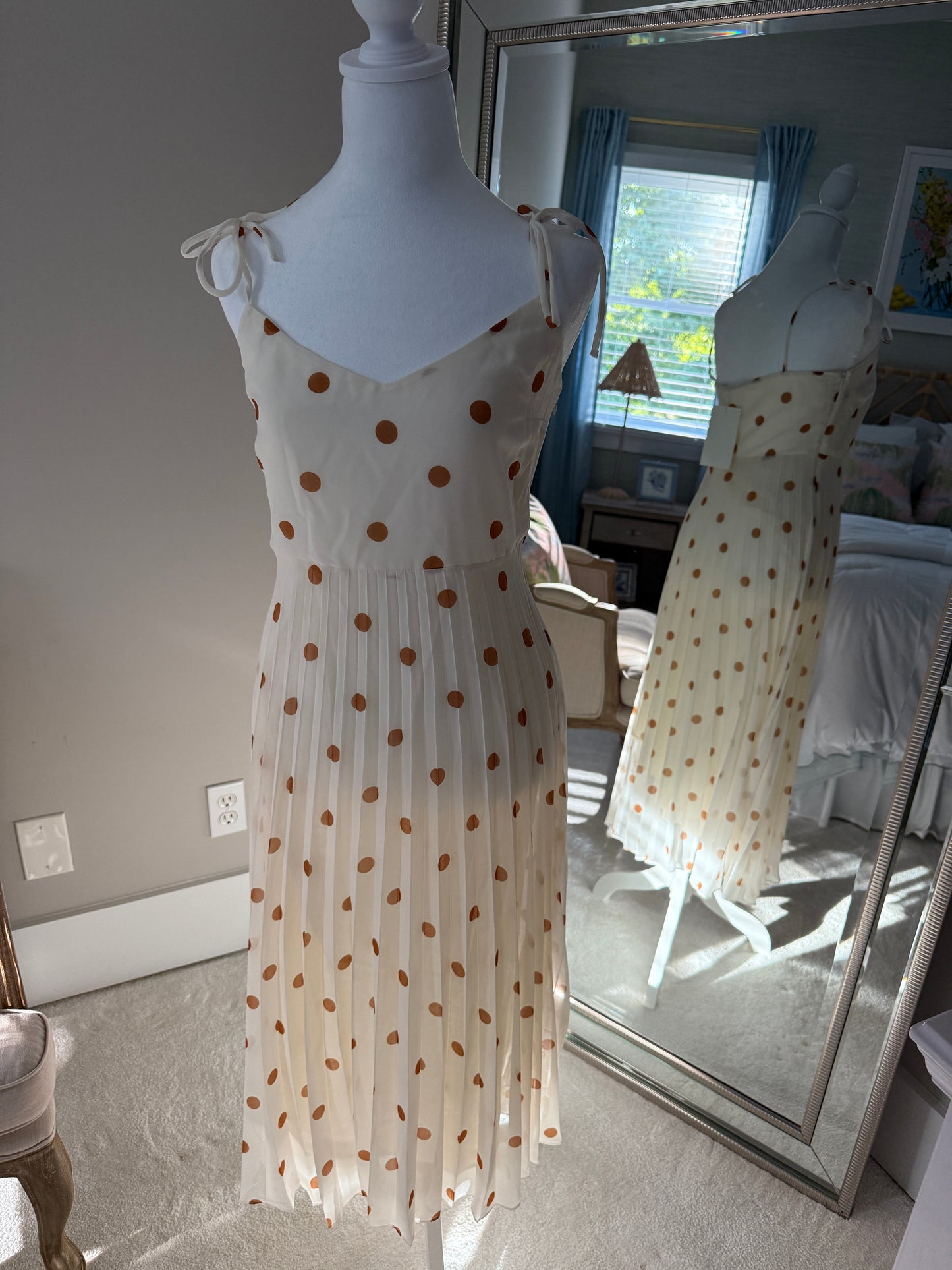 Polka Dot Tie Dress - FINAL SALE
