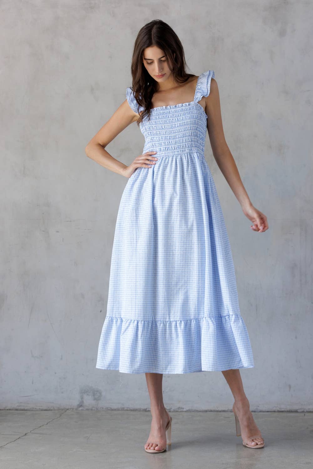 The Ellabeth Gingham Dress