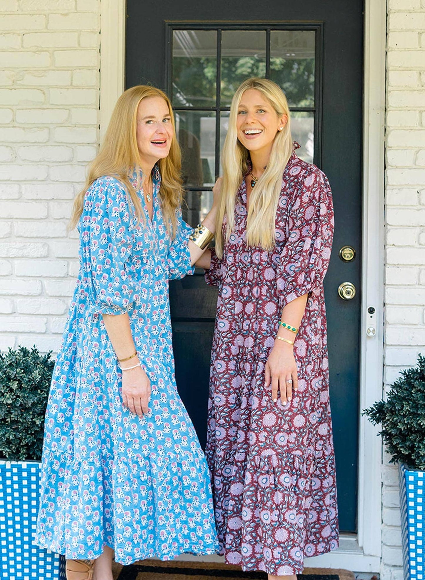 The Vale Cranberry Maxi Dress