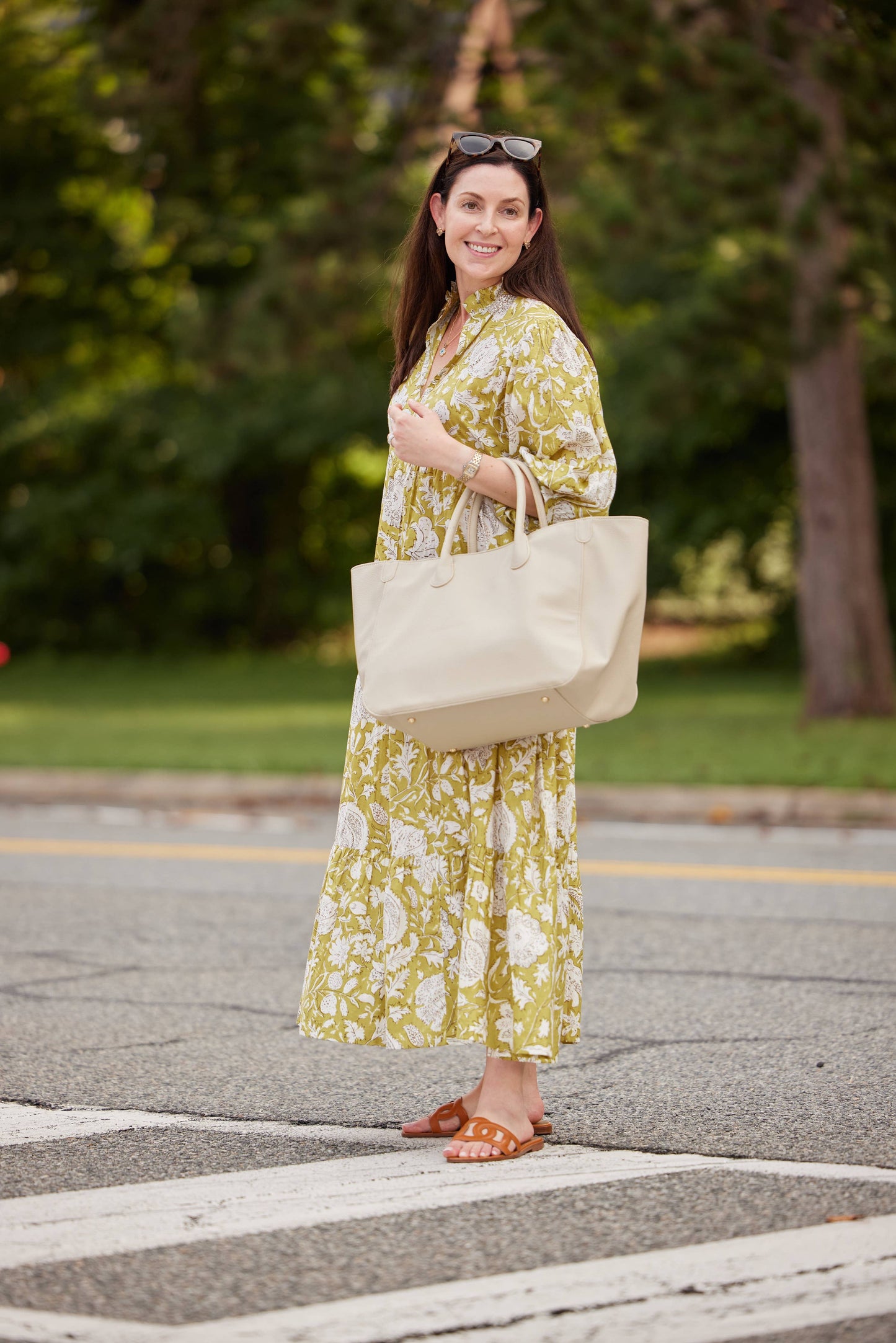 The Laurel Citrine Maxi Dress