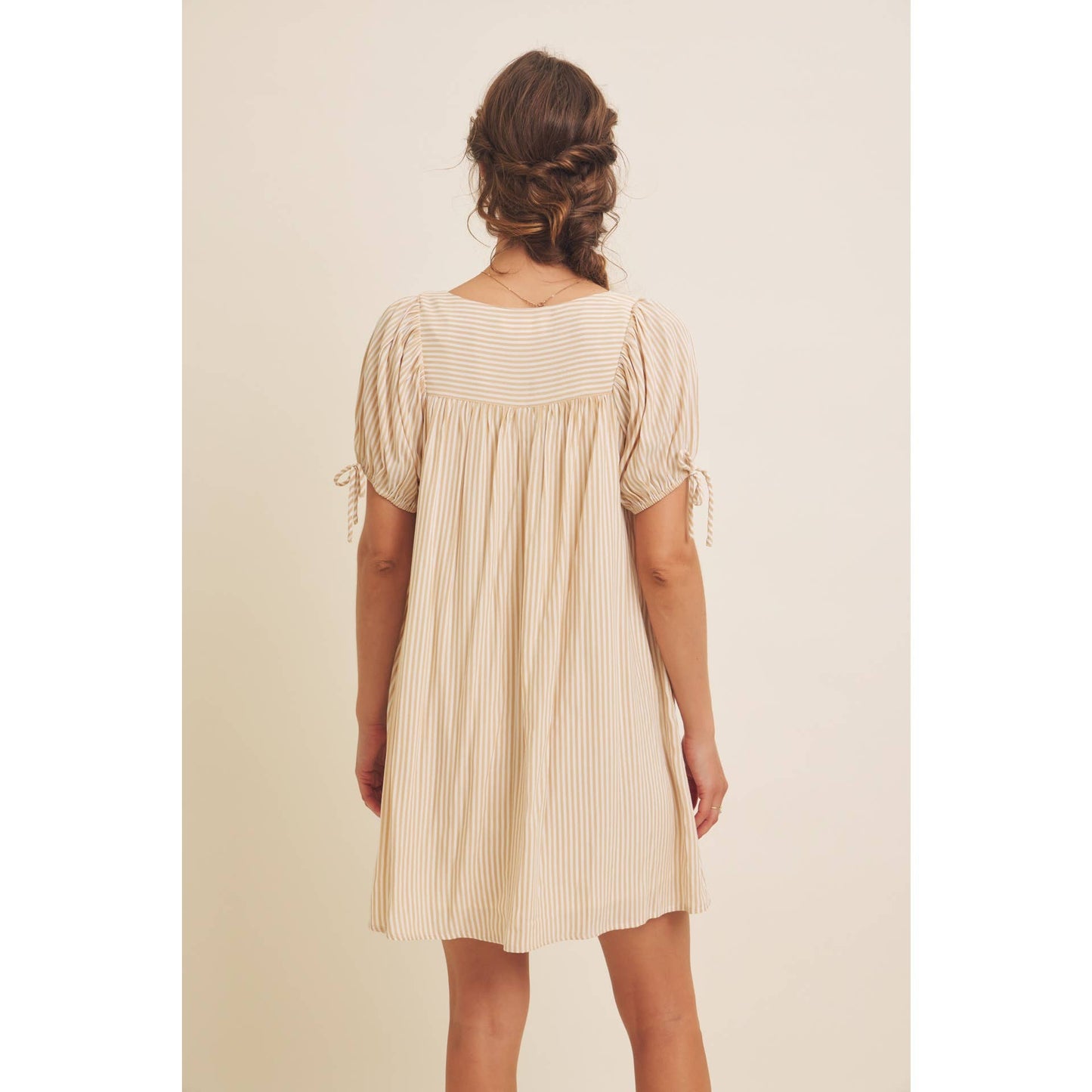 The Nadine Square Neck Lounge Dress